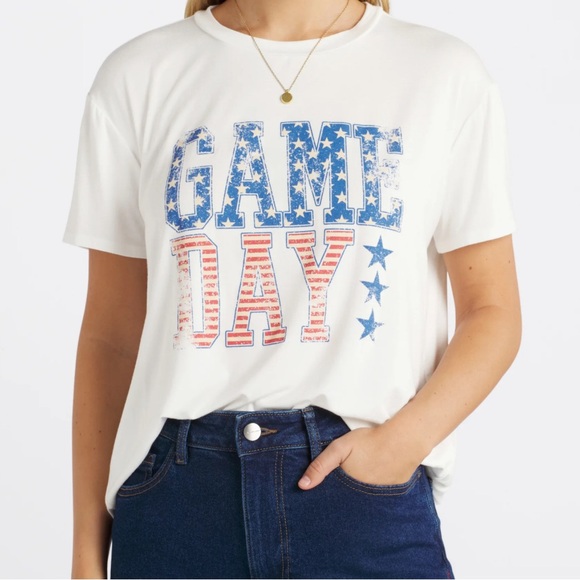 Gilli Tops - GAMEDAY tee!